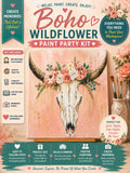Boho Wildflower Paint Party Kit