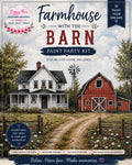Farmhouse with the Barn Paint Party Kit