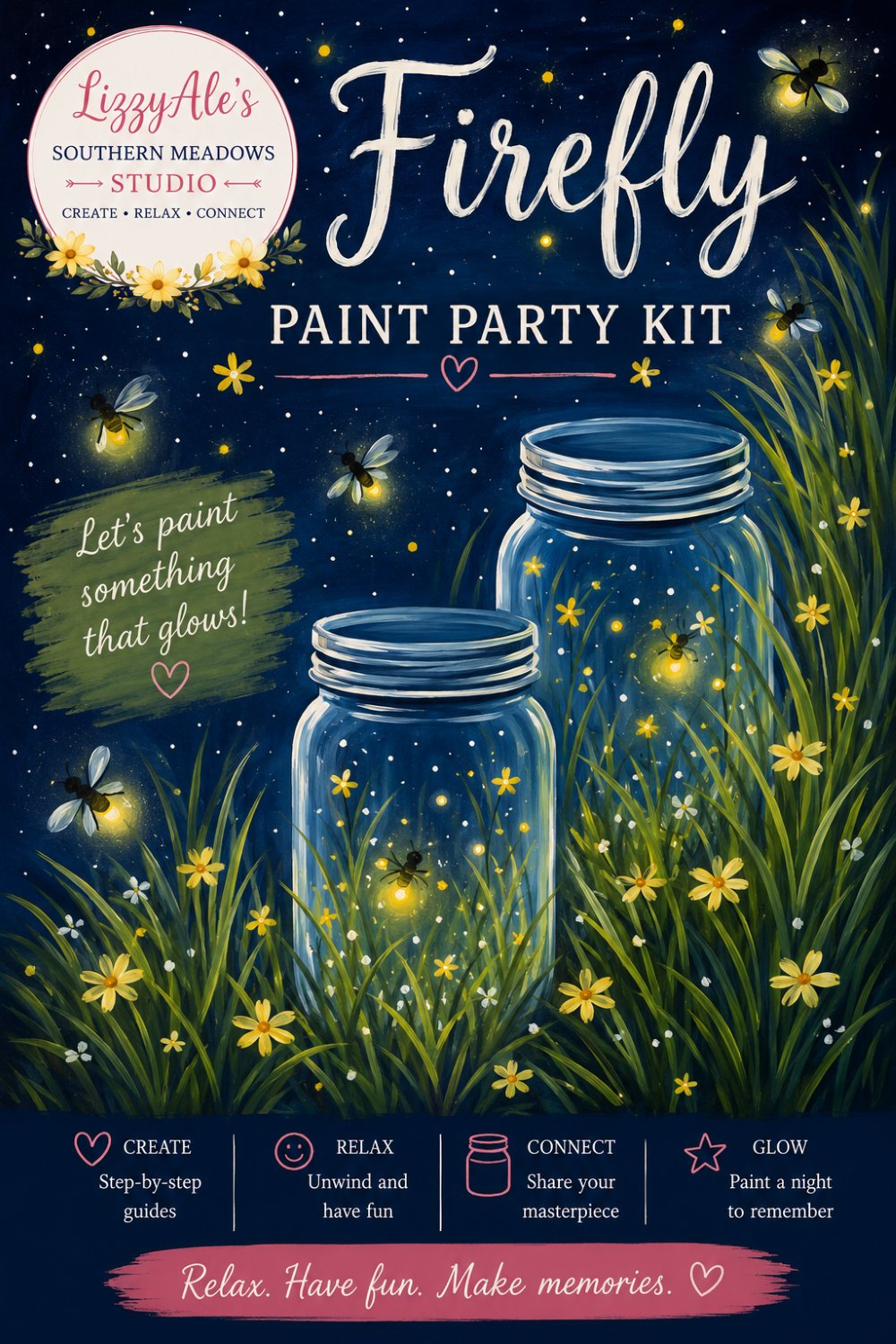 Firefly Paint Party Kit