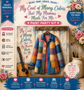 My Coat of Many Colors That My Mamma Made For Me Paint Kit