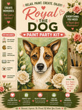 Royal the Dog Paint Party Kit | Dog Lover Acrylic Painting Kit